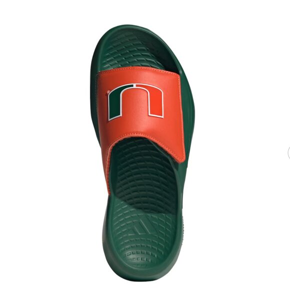 University of Miami Adidas LightBlaze Slides - Men\'s 8 / Women\'s 9 - NWT main image 4